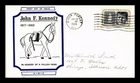 Dr Jim Stamps Abc Envelopes 1964 John F Kennedy Memorial First Day Cover