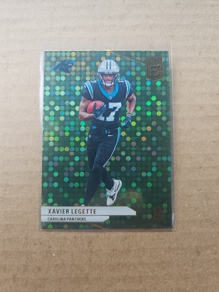 2024 Panini Donruss Elite - Rookies Xavier Legette #113 Green Disco (RC)