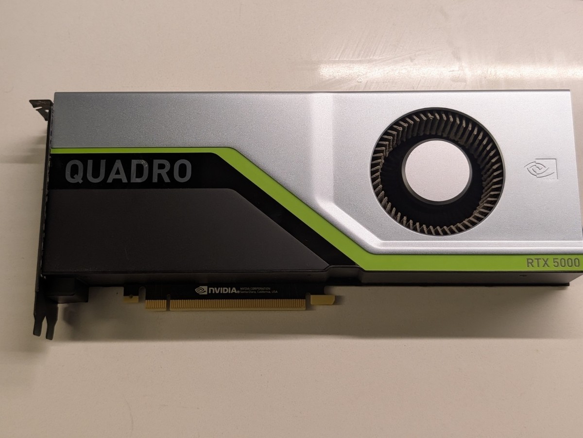 NVIDIA Quadro RTX 5000　16GB Amazon.com: HP NVIDIA Quadro RTX 5000 PCIe 3.0 X16 Graphics Card
