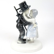 Metzler & Ortloff Porzellan Figur Schronsteinfeger & Mädchen Küssend Vintage