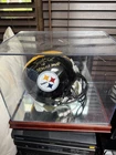 Santonio Holmes Signed Auto Replica Full size Helmet Pittsburgh Steelers SB MVP