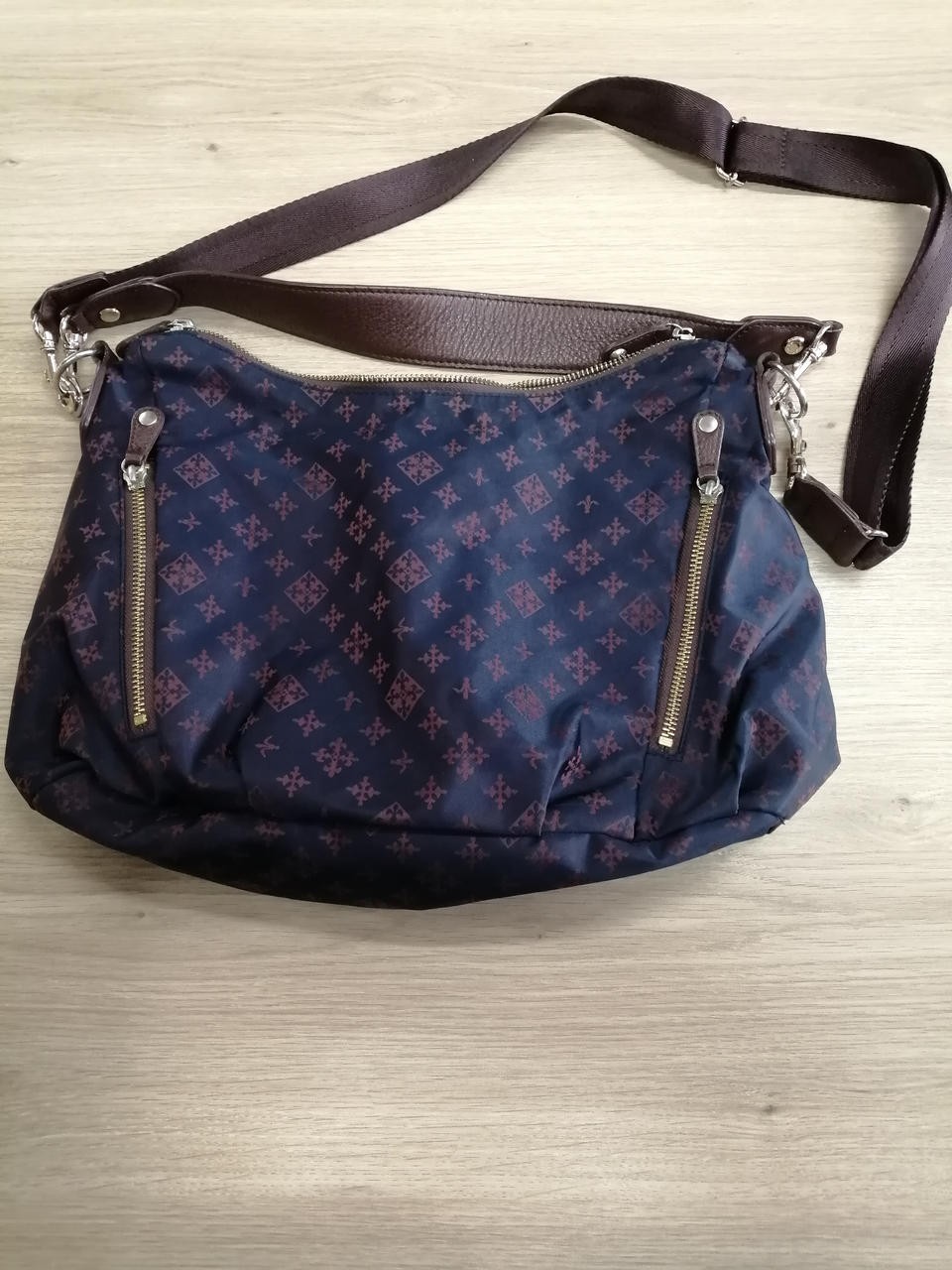 Allover Pattern Shoulder Bag Model Nyv Russet Jdi… - image 1