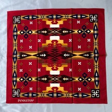 Vintage Pendleton bandana Geometric Knit Logo