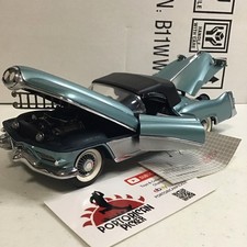 Franklin Mint Blue 1951 Buick Le Sabre Show Concept Car 124 Scale Boxed Franklin Mint Blue 1951 Buick Le Sabre Show Concept Car 124 Scale Boxed