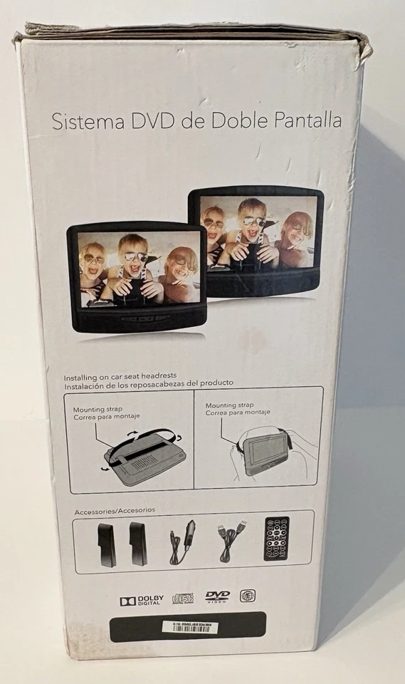 RCA DRC79108 Dual Screens Mobile DVD System With Dual 10” Screens - Image 4 of 4