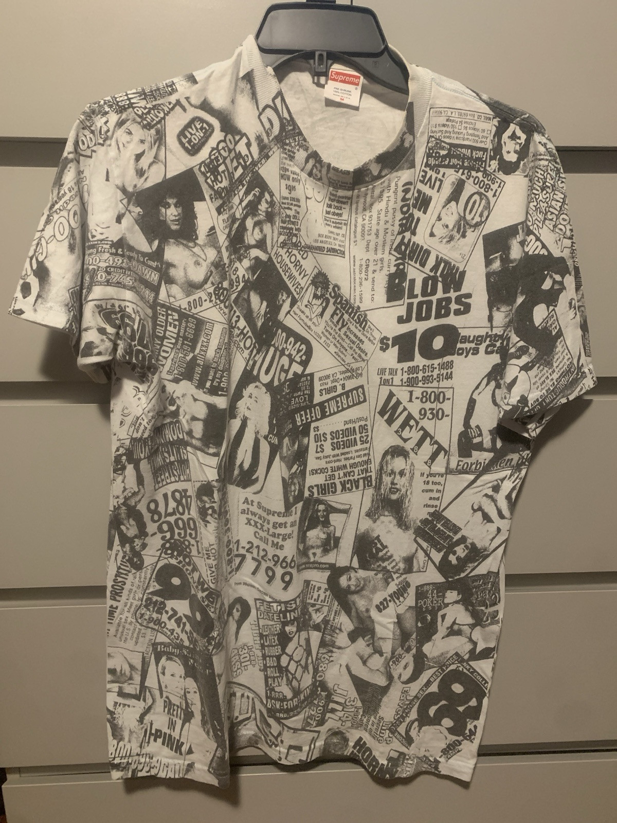 Supreme Porn Tee Size M
