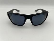 NEW Costa Del Mar FINLET Polarized Sunglasses Matte Black / Gray 580P
