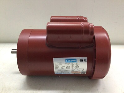 #ad LEESON 110495.00 High Torque Farm Duty Motor 1725 RPM 115 208 230V AC $485.00