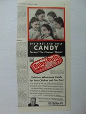 1941 BABY RUTH Candy Bar The Dionne Quints vintage art print ad