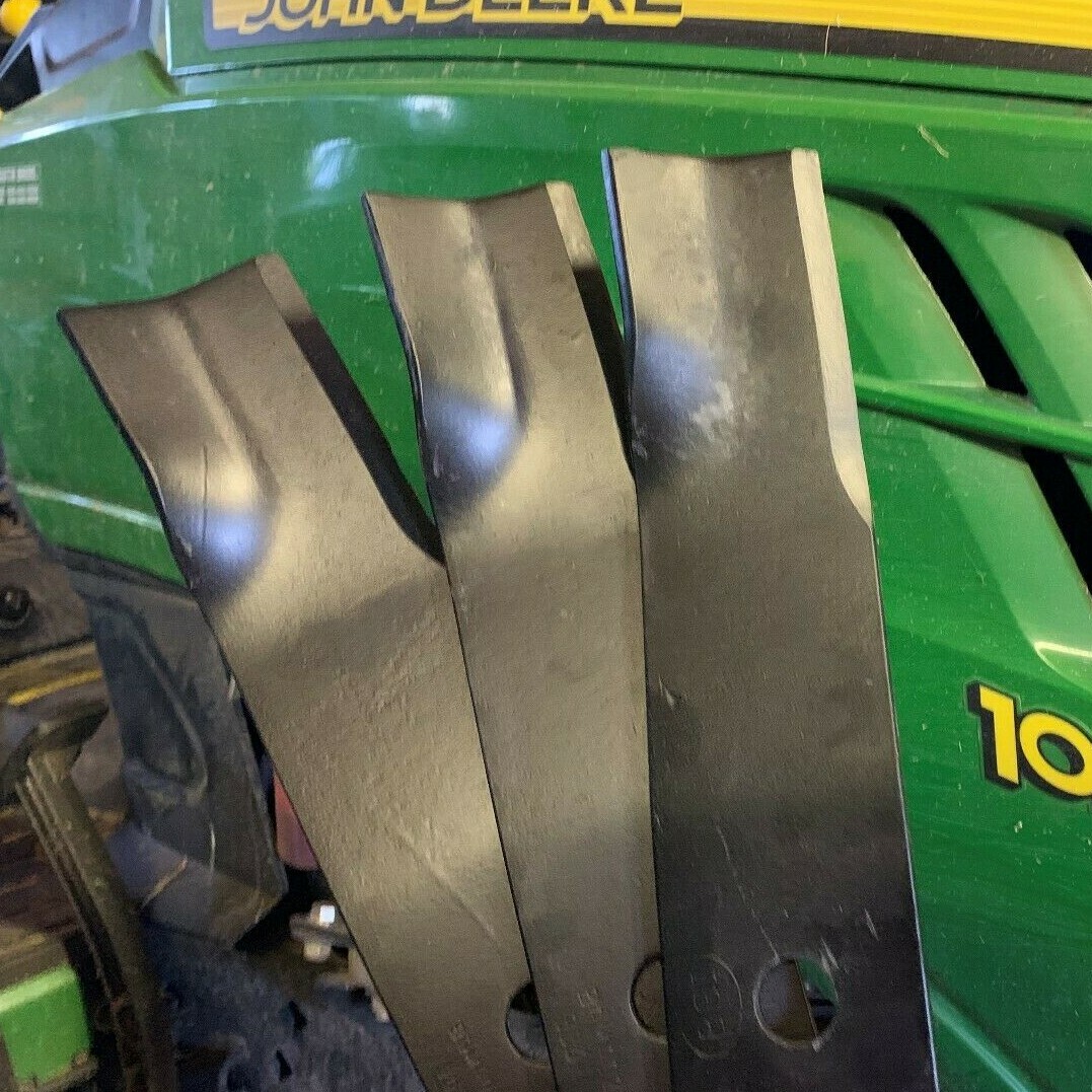 60" HiLift mower blades for John Deere 1023E,1025R,1026R,3120,3320,3520