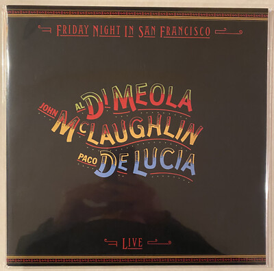 AL DIMEOLA & JOHN McLAUGHLIN Friday Night In San Francisco Impex 180 gram NEW LP