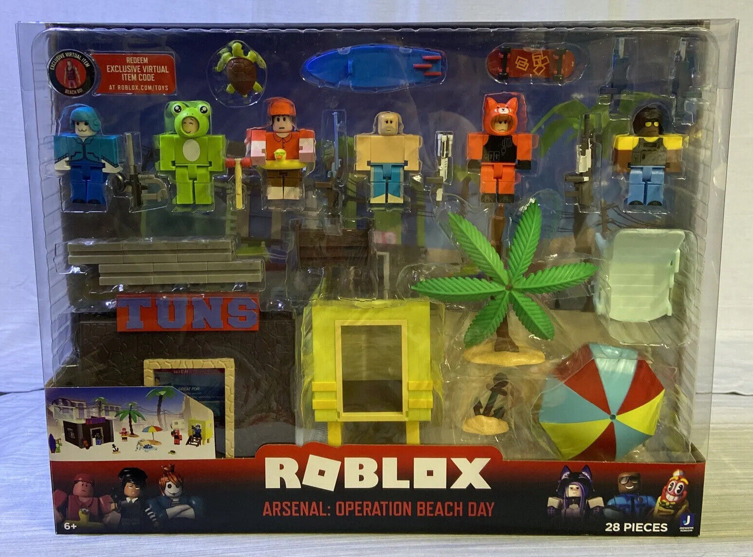 Roblox Action Collection - Arsenal: Operation Beach Day Playset 28