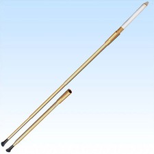 Teleskop Zigarettenhalter Gold Riesen Zigarettenspitze 45cm lang Karneval  20er
