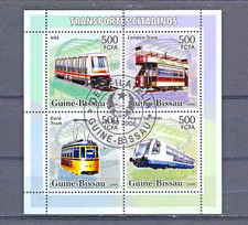 Guinea-Bissau 2006 Used-CTO City transport/trams/Val/London/Euro/Regio-Sprinter