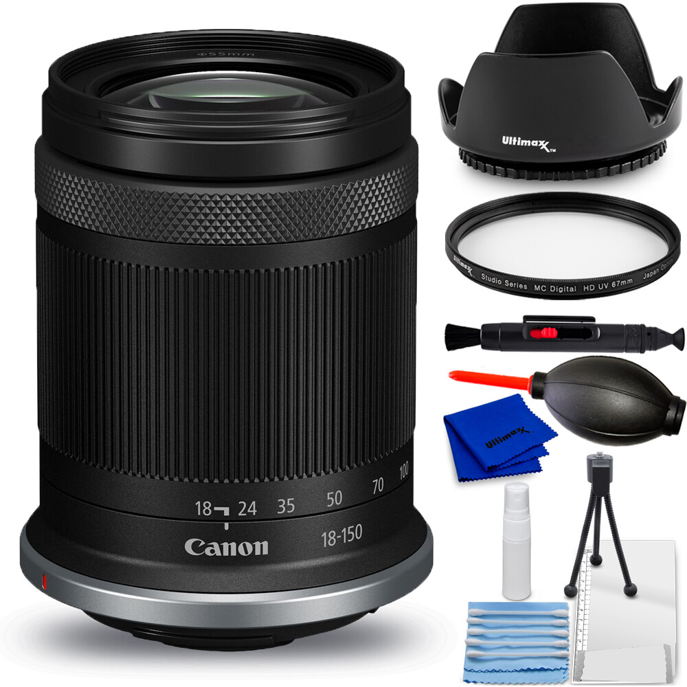 Canon RF-S 18-150mm f/3.5-6.3 IS STM Lens (White Box) - 7PC