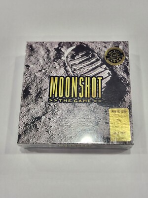 Moonshot The Game Signed Limited Edition NASA MOON Challenger Space Apollo NIB