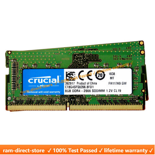 Crucial Ram Ddr4 2666 8gb Laptop 8gb Ddr4 2666 Crucial Ram Ddr4
