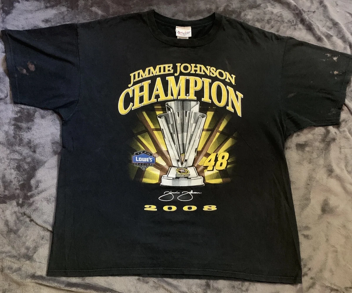 Jimmie johnson championship t shirt 2025