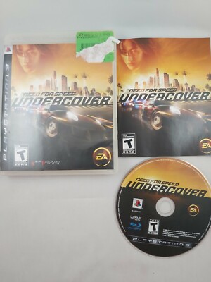 Need for Speed: Undercover (Sony PlayStation 3, PS3 2008) CIB