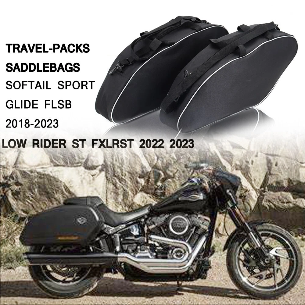 Travel Packs Saddle Bag Liner Bags FOR Harley Softail Sport Glide