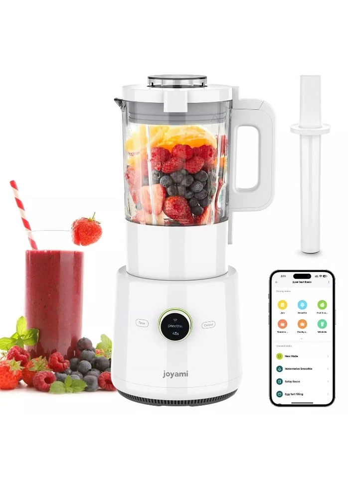 智能食品搅拌机,热汤机,应用程序控制,9 可调节 — 第 2/4 张图片