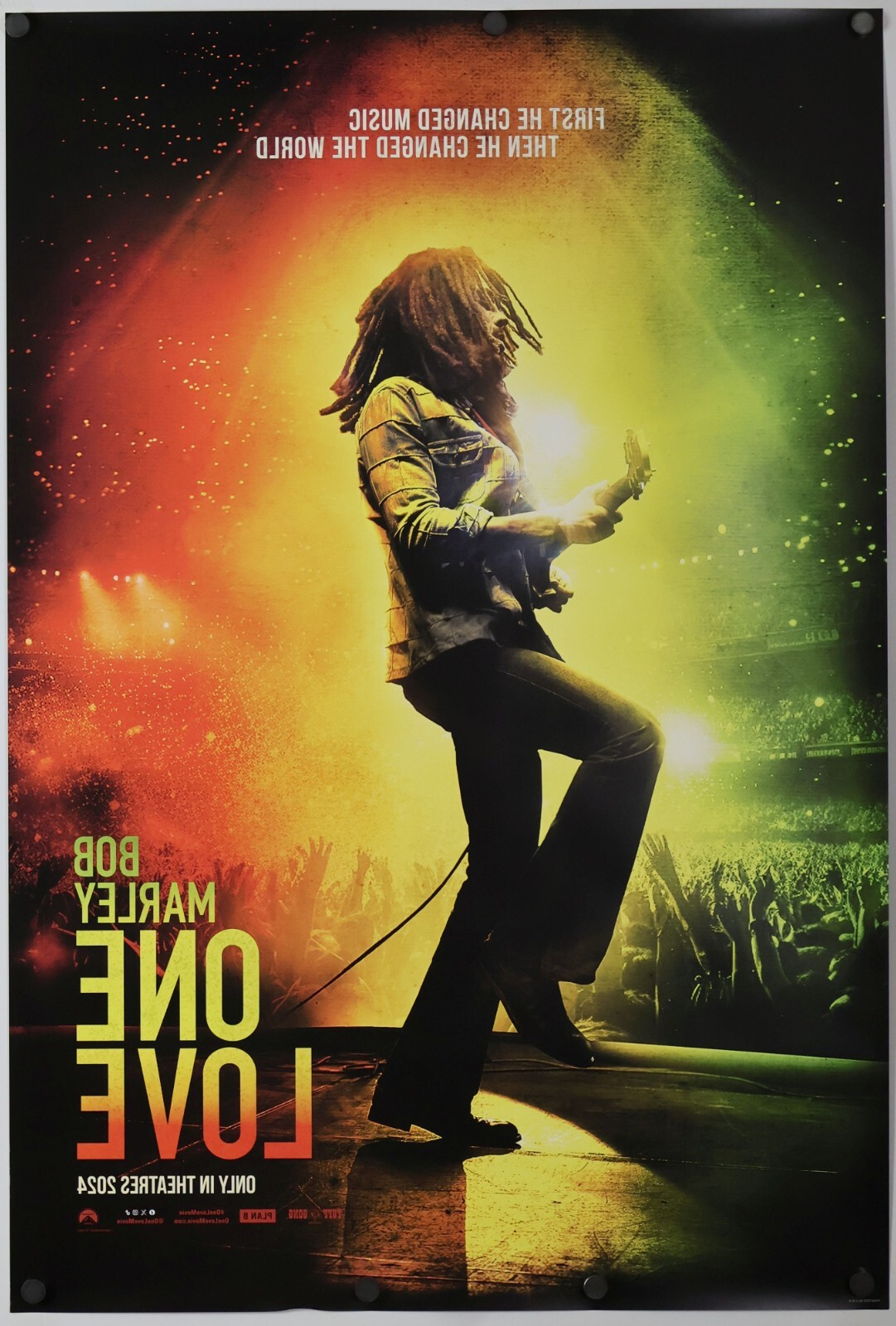 Bob Marley One Love Movie Poster, Bob Marley Poster