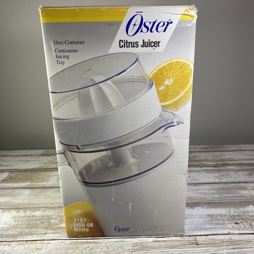 Vintage Oster Citrus Juicer Electric Automatic 410008A Complete Tested