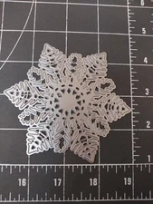 Universal thin metal die cut tool emboss Snowflake Christmas Ornament Winter XL3