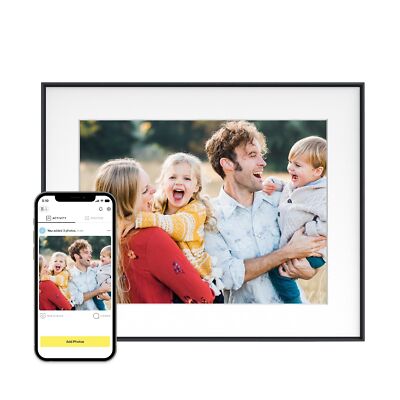 Aura 10.1" Digital Picture Frame - HD WiFi Smart Frame, Send Photos From Phone (Wirecutter's Top Pick)