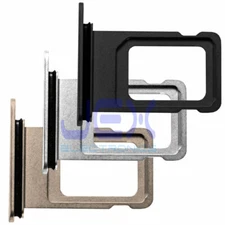 iPhone XS Max Replacement Nano Single Sim Card Holder Tray + Rubber Gasket