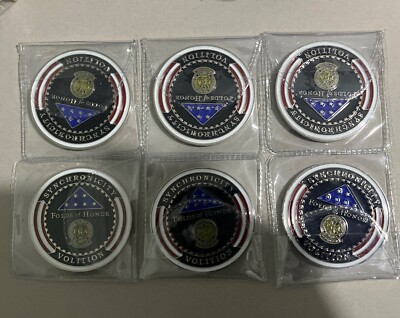 6 PGA Synchronicity Volition Folds Of Honor Lt Col Dan Noonan Rooney Coin Token