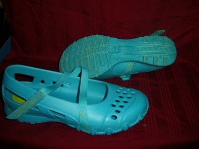 light blue sketchers