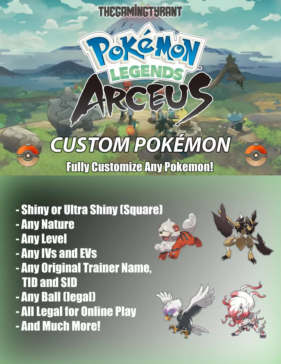 pokemon arceus rom