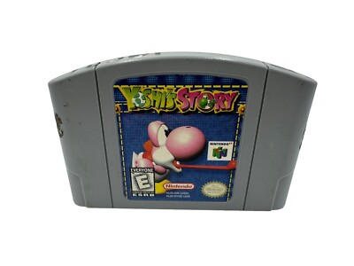 YOSHI’S STORY (Nintendo 64, N64) Authentic Cartridge Game