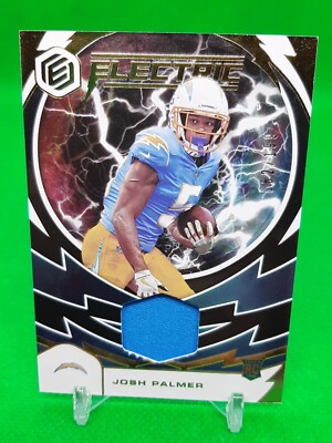 2021 Panini Elements #ELE-JPA Josh Palmer /199 Electric Insert Patch Rookie RC