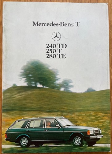 Original Mercedes-Benz T 240TD / 250T / 280TE 1979 / 1980 UK Market Brochure - Picture 2 of 9