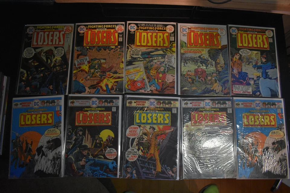 Lote de 40 cómics especiales de la Edad de Plata de DC Our Fighting Forces #102-180 & Losers 1967 Foto 4 de 4