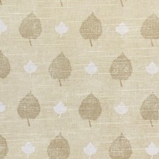 BTY Taupe Beige Leaf Stripe Interior Upholstery Fabric