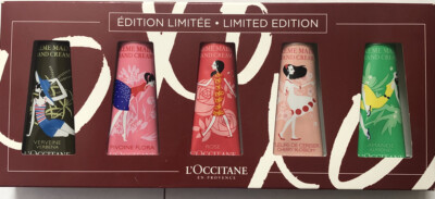 LOCCITANE Limited Edition Set of 5 Hand Cream 30ml 1 oz GIFT IDEA