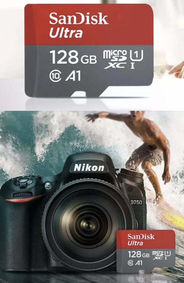 16 GB SanDisk Ultra Micro SD Card Class 10 SDHC Memory Card 98MB/s Class 10 UK - Image 3 of 4