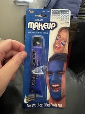 Forum Novelties Blue Cream Color Halloween Makeup 0.7oz. New