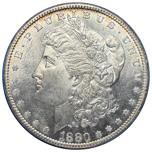 United States 1880 S Morgan Dollar 1 Dollar 0.900 Silver - BU