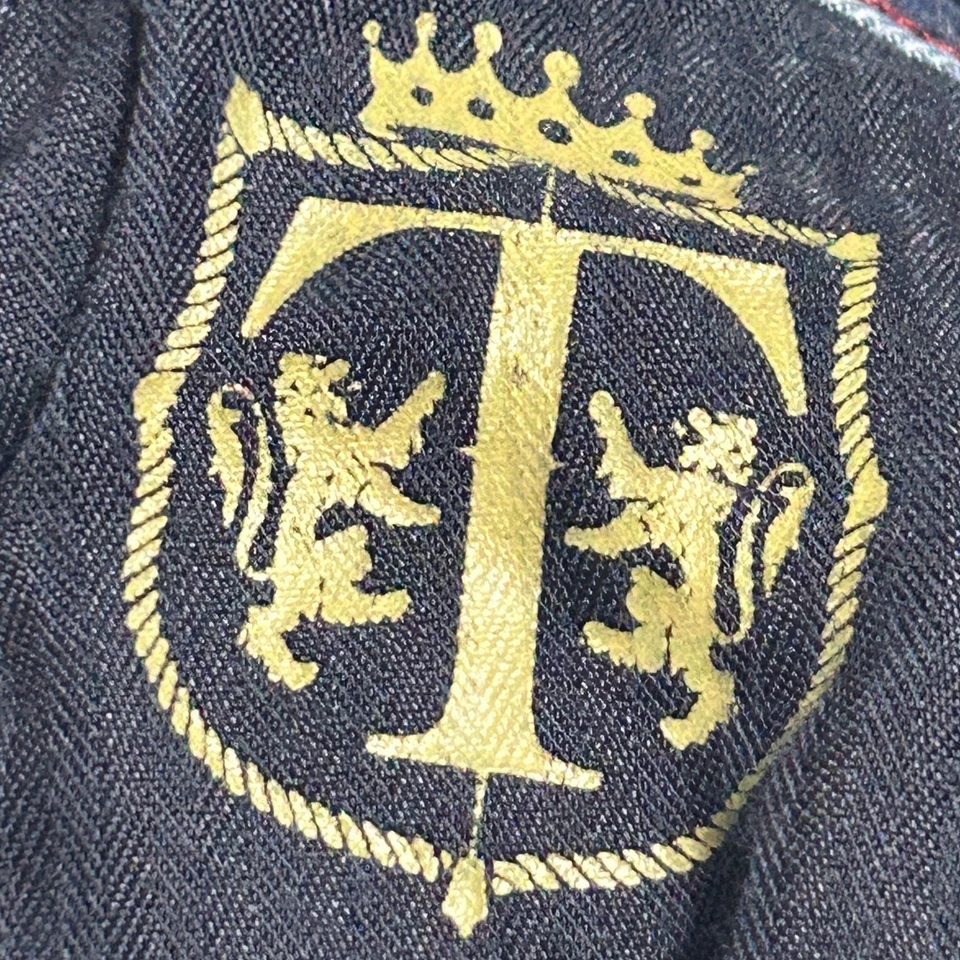 Talbots 牛仔裤女式 10 Heritage 直筒深蓝色牛仔布 30 内缝经典版型 — 第 4/4 张图片