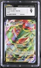 CGC 9 Pokémon English Rayquaza VMAX 102/159 2023 Crown Zenith Holo
