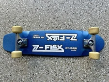 Z Flex Jay Adams Model Complete Skateboard Blue Sparkle Rare  Old School Shape