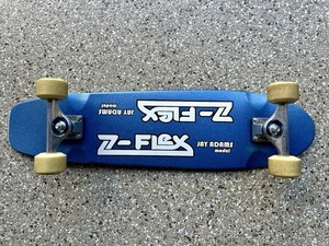 Z Flex Jay Adams Model Complete Skateboard Blue Sparkle Rare Old School Shape