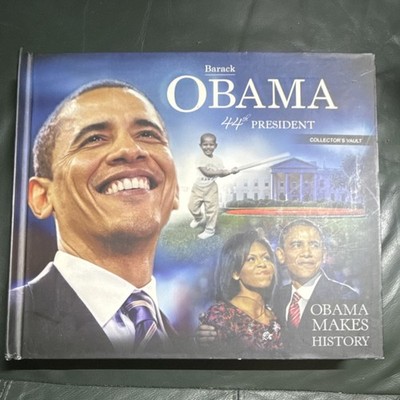 Barack Obama Collector's Vault Hardcover Biography Whitman Publishing 2009