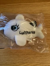 Lufthansa Airlines Airplane Plane 4" Airbus Mini Plush, New In Package