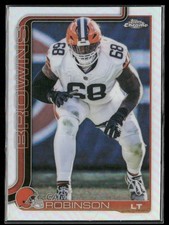 2025 Topps Chrome Football Cam Robinson Refractor #124 Cleveland Browns
