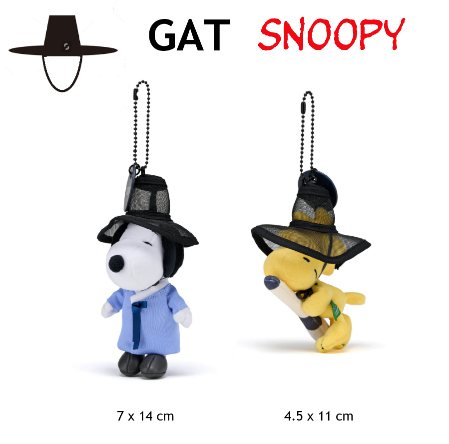 KPOP Demon Hunters SAJA Boys GAT x SNOOPY &WOODSTOCK Keyring Lot 2